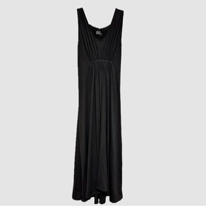 Hatch Collection Maternity Maxi Dress [Black]